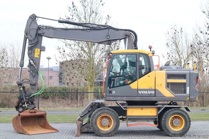 Gravemaskine på hjul Volvo EW160E | EW 160 E | ROTOTILT | GPS | BSS | BUCKET