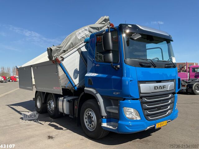 3-sānu pašizgāzējs DAF FAG CF 370 Euro 6 Just 19.087 km!