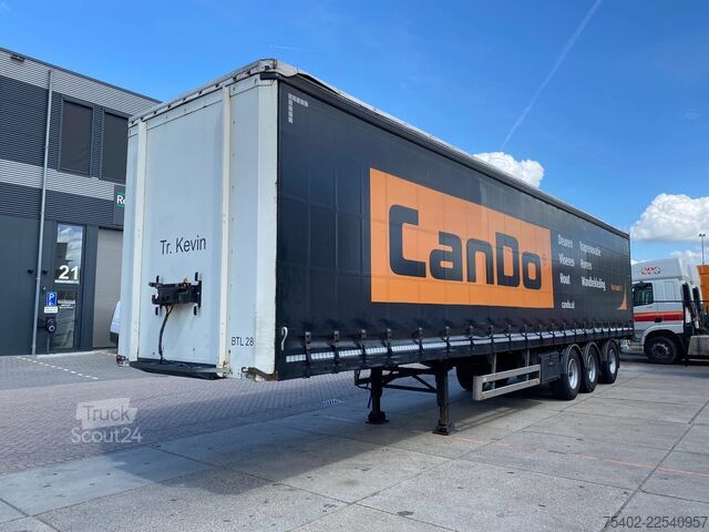 Schiebeplanen Pacton / Hard-Wood Floor / Steering Axle / 1x Lift Axl...