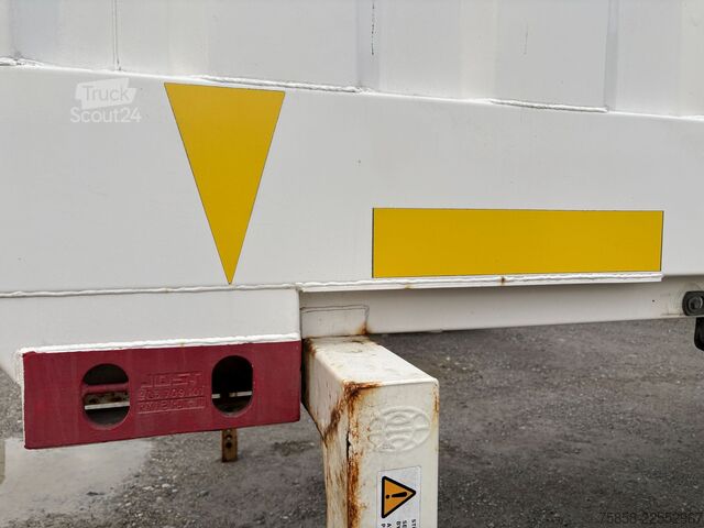 Châssis interchangeable avec structure caisson Krone BDF Stahl Wechselkoffer Türen