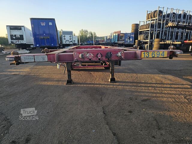Konttikuljetukset BURG BPO 12-27 CCXGX-00/   FOOT/BPW DRUM/APK 13...