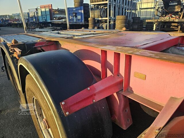 Containervervoer BURG BPO 12-27 CCXGX-00/   FOOT/BPW DRUM/APK 13...