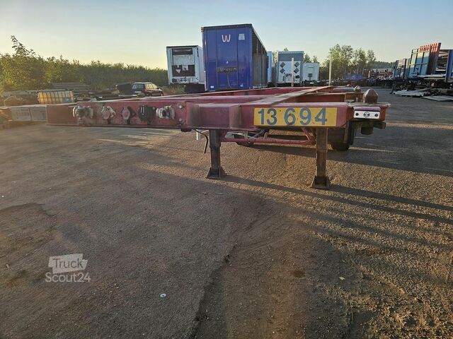Containervervoer BURG BPO 12-27 CCXGX-00/   FOOT/BPW DRUM/APK 13...