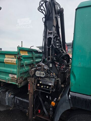 Billenőplatós furgon MAN 8.174 / E3 / Kipper Kran Greifer / 2X AHK