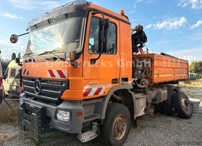 Altro MERCEDES-BENZ Actros 1841 / 4X4 / 13m Hiab Kran / 15ton WINCH