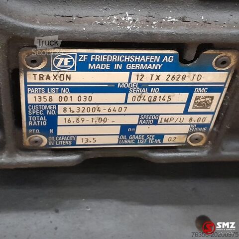 Caja de cambios Man Occ versnellingsbak 12TX2620TD MAN