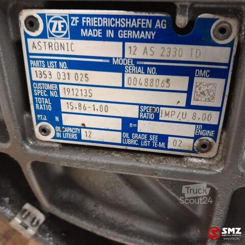 Caja de cambios Daf Occ versnellingsbak 12AS2330TD DAF
