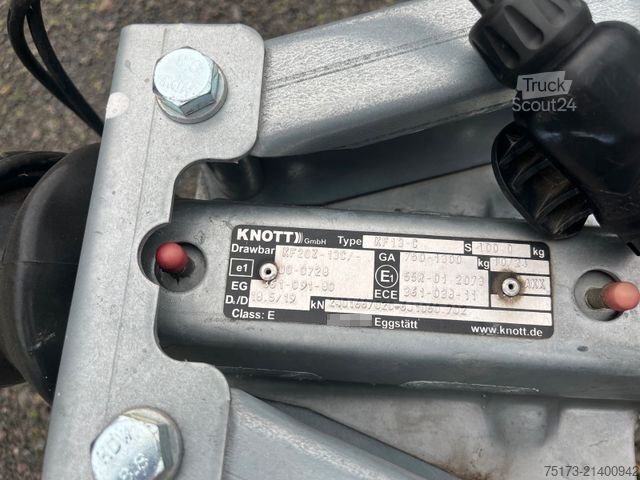 Alçak şasi römork STEMA ALU ST .1 , 100KMH 2,51 m x 1,53 m, 1