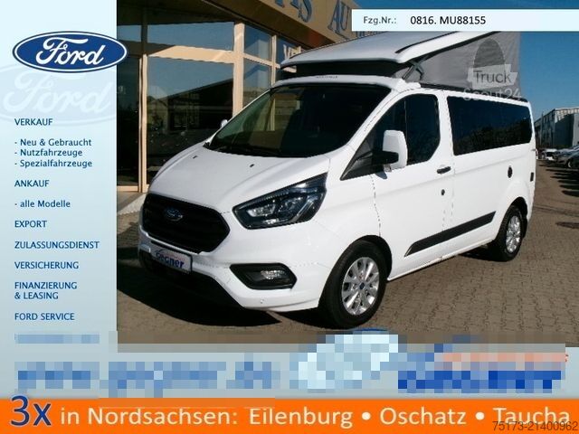Rulotă/autocaravană FORD Nugget 185PS Autm. Aufstelldach Markise AHK Xeno