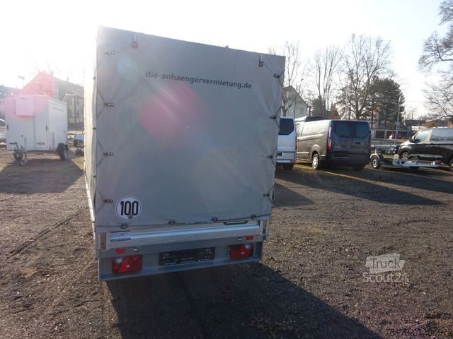 Biltrailer UNSINN FZ-TECHNIK AS13-15 WEB HK 2315-13-10 Hochlader mit Plane