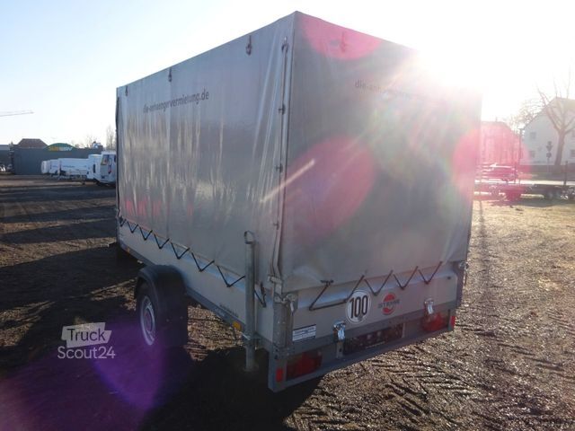 Open trailer with tarp STEMA ST 13-30-15.1 Pritsche Plane 100 KMH
