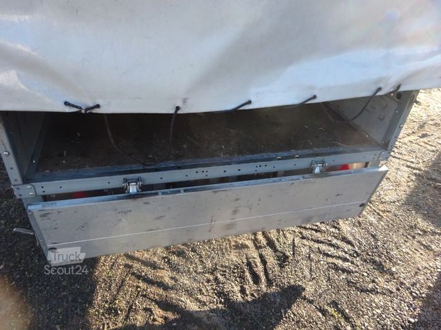 Open trailer with tarp STEMA ST 13-30-15.1 Pritsche Plane 100 KMH