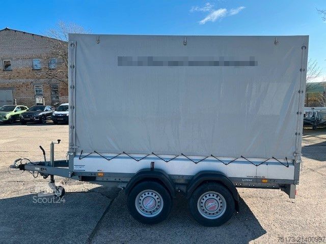 مقطورة مفتوحة مع غطاء قماشي STEMA SySTEMA ST 27-30-18.2 Pritsche Plane 100KMH 2700