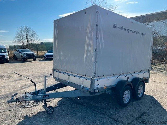 مقطورة مفتوحة مع غطاء قماشي STEMA SySTEMA ST 27-30-18.2 Pritsche Plane 100KMH 2700