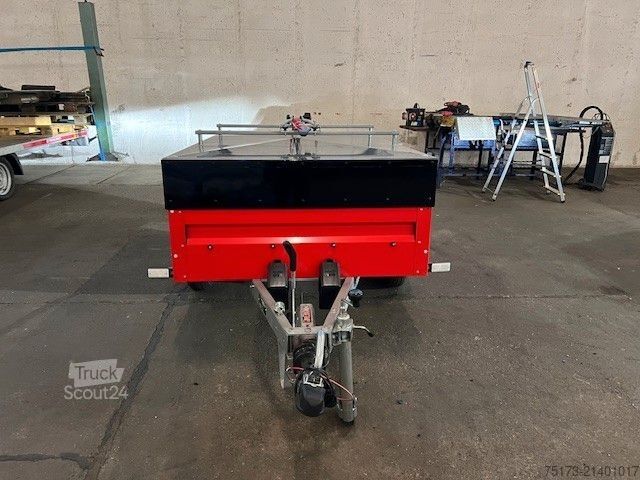 Przyczepa skrzyniowa STEMA Typ FT 8.5-20- 10.1 Deckel Eintracht Frankfurt F