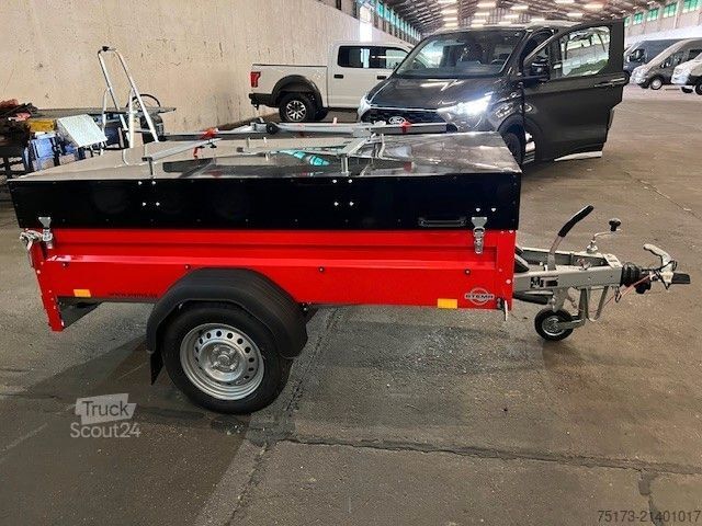 Przyczepa skrzyniowa STEMA Typ FT 8.5-20- 10.1 Deckel Eintracht Frankfurt F