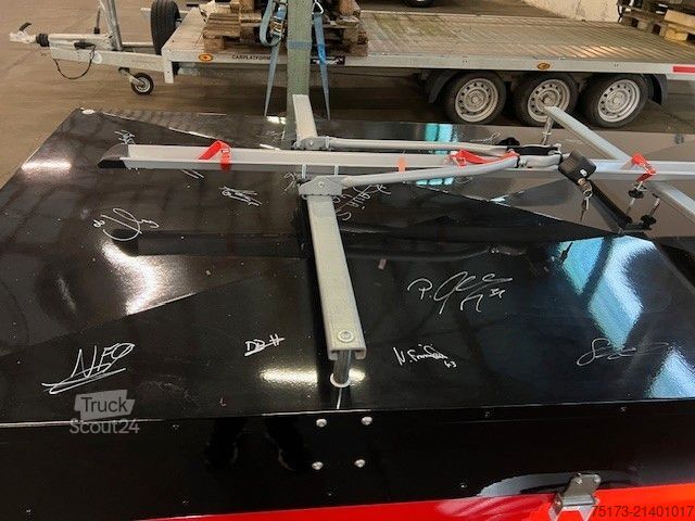 Przyczepa skrzyniowa STEMA Typ FT 8.5-20- 10.1 Deckel Eintracht Frankfurt F