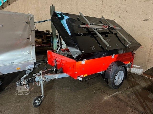 Przyczepa skrzyniowa STEMA Typ FT 8.5-20- 10.1 Deckel Eintracht Frankfurt F