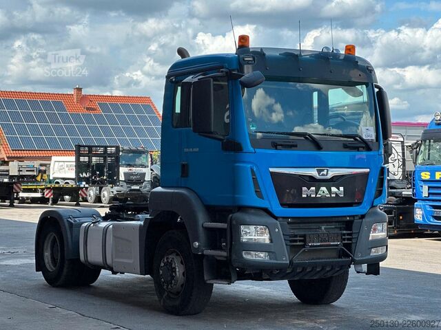 Standard nyergesvontató MAN TGS 18.460 4x4H BLS ADR MEILLER 2-Kreis Hydr.