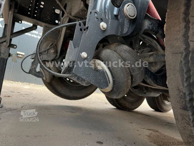 Billenős félpótkocsi MEILLER KISA 3 Stahlkippmulde m. Liftachse Rollplane