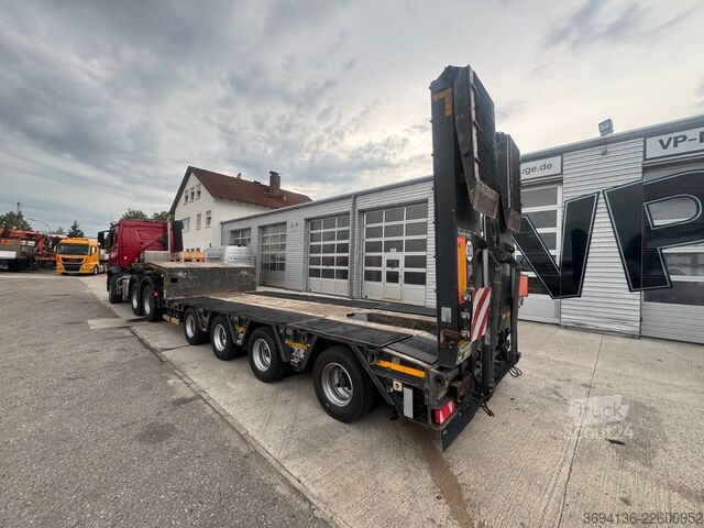 Alacsony rakfelületű félpótkocsi GOLDHOFER STZ-MPA-4-55/80 A 12 t Achsen 1500 mm  Sattelhöh