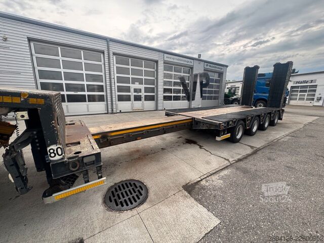 Alacsony rakfelületű félpótkocsi GOLDHOFER STZ-MPA-4-55/80 A 12 t Achsen 1500 mm  Sattelhöh