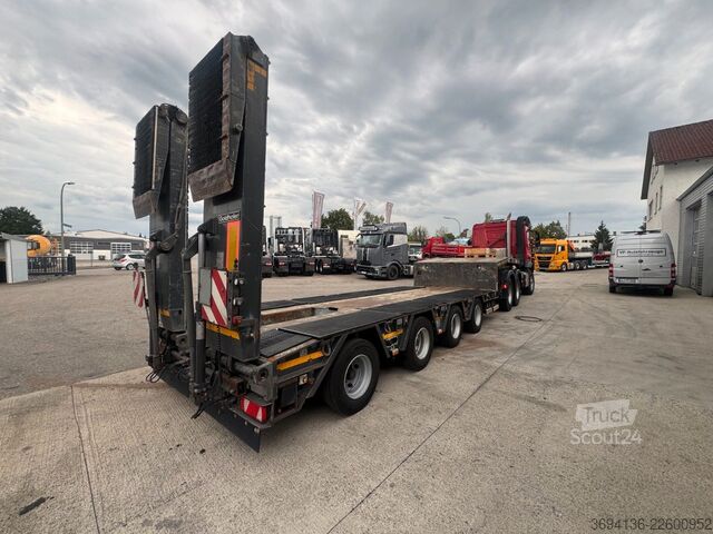 Alacsony rakfelületű félpótkocsi GOLDHOFER STZ-MPA-4-55/80 A 12 t Achsen 1500 mm  Sattelhöh