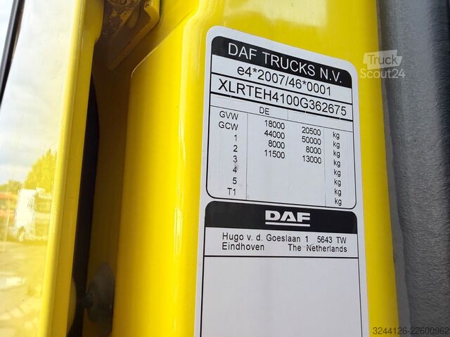 Стандартен влекач DAF XF450FT/Retarder/Kipphydraulik/Euro6D/DeutschTÜV