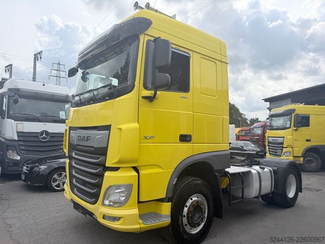Стандартен влекач DAF XF450FT/Retard.Kipphydraulik/AusWartungsv./TÜV