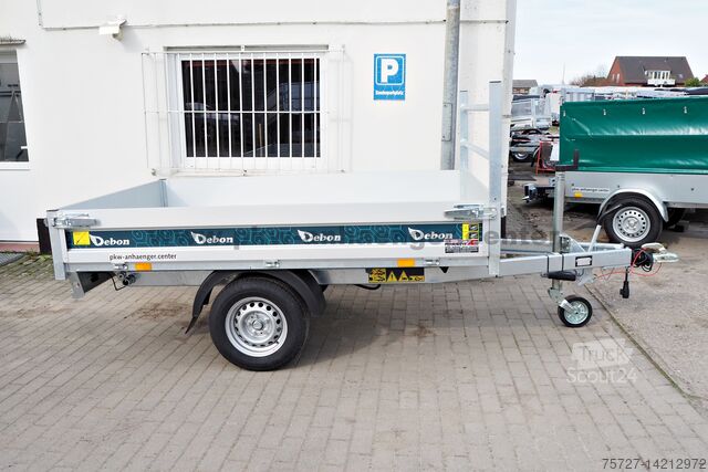 Tippvagn Cheval Liberté CHEVAL LIBERTE PW0LUX 1500kg 250x155x30cm Rückwärtskipper