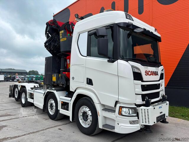  Scania R 580 8x2*6 PK 78002 + JIB / PALFINGER T15 ton ...