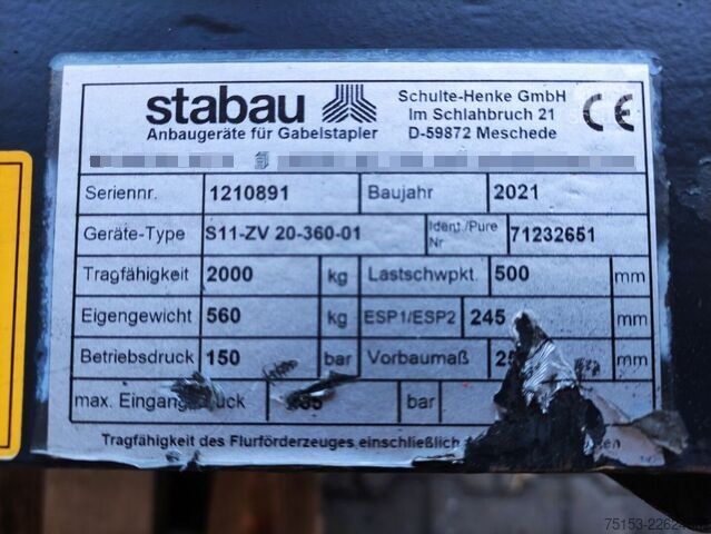 Kiertäjä Stabau S11-ZV 20-360-01