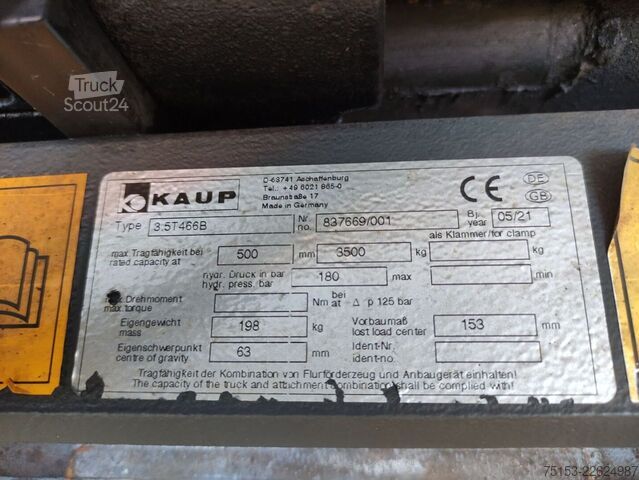 Gaffelpositioner Kaup 3.5T466B