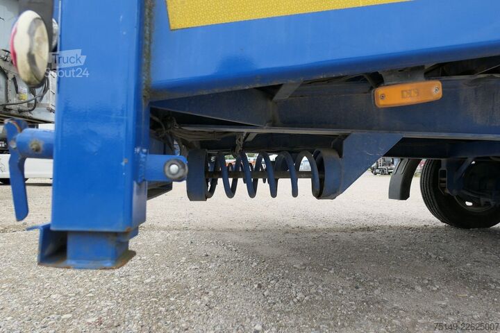 Žemagrindė platforma priekaba BLOMENRÖHR 664/11900, Tandem, 6.400mm lang,Rampen,Container