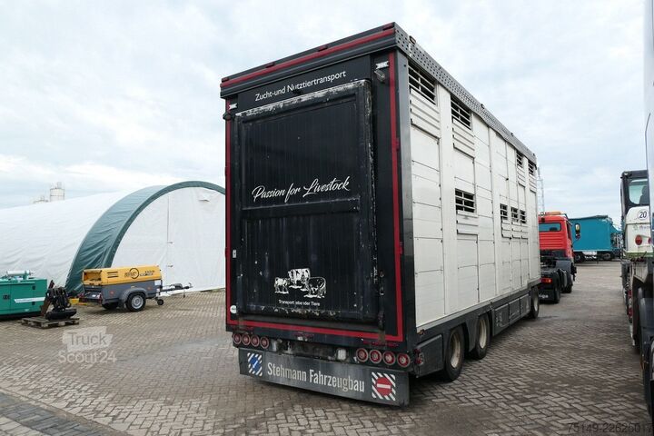 Arklių pervežimo priekaba  Stehmann, 3 Etagen, Schweine/Ferkel, 59,5m³, BPW