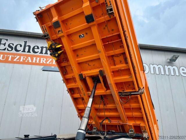 Pašizgāzējs kravas automašīna MAN TGS 26.500 6x6 BB | MEILLER*Retarder*1.Hand*AC