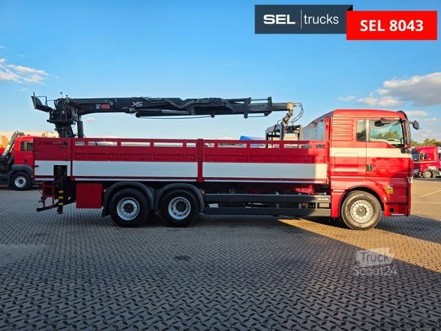 Żuraw samochodowy MAN TGX 26.360 6x2-2 BL / Intarder / HIAB 166K PRO