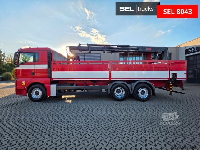 Żuraw samochodowy MAN TGX 26.360 6x2-2 BL / Intarder / HIAB 166K PRO