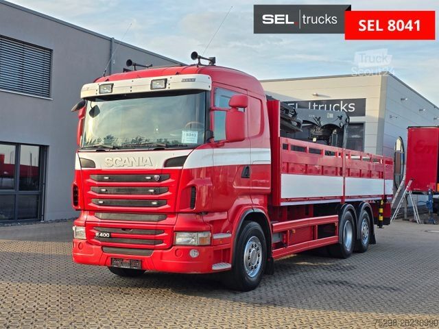 Tovorna dvigalka na tovornjaku SCANIA R400 LB6X2*4HNB / Retarder / HIAB / Lenkachse