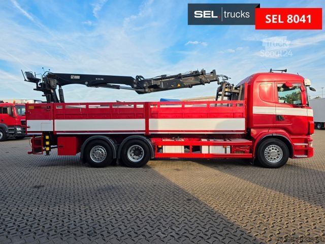 Żuraw samochodowy SCANIA R400 LB6X2*4HNB / Retarder / HIAB / Lenkachse