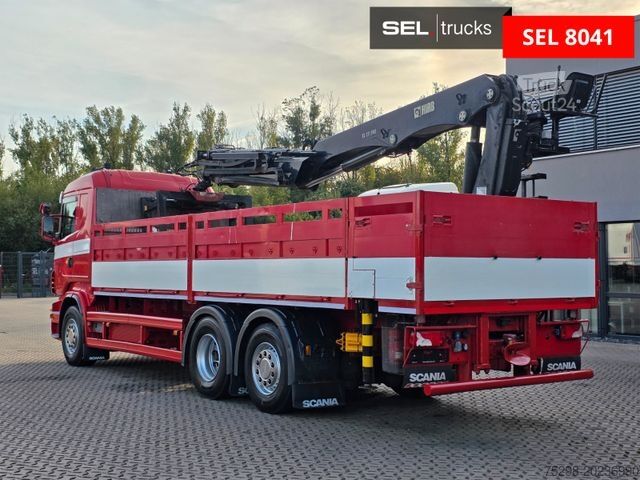 Żuraw samochodowy SCANIA R400 LB6X2*4HNB / Retarder / HIAB / Lenkachse