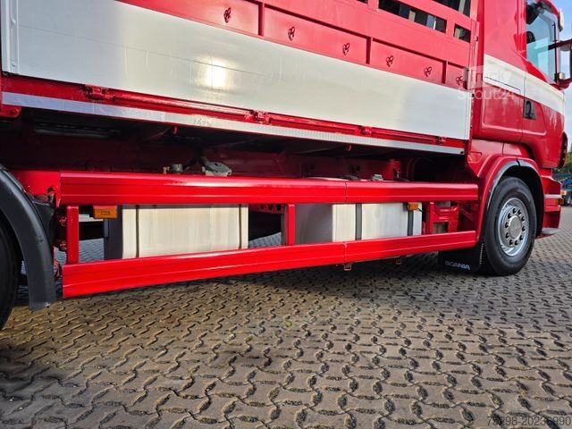 Żuraw samochodowy SCANIA R400 LB6X2*4HNB / Retarder / HIAB / Lenkachse