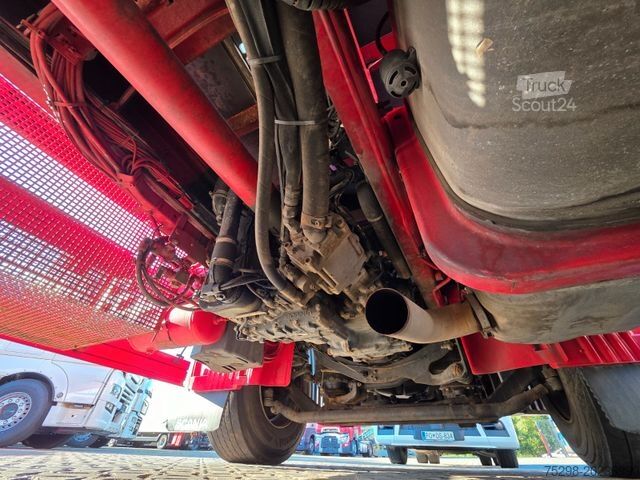 Żuraw samochodowy SCANIA R400 LB6X2*4HNB / Retarder / HIAB / Lenkachse