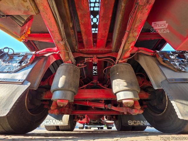 Żuraw samochodowy SCANIA R400 LB6X2*4HNB / Retarder / HIAB / Lenkachse