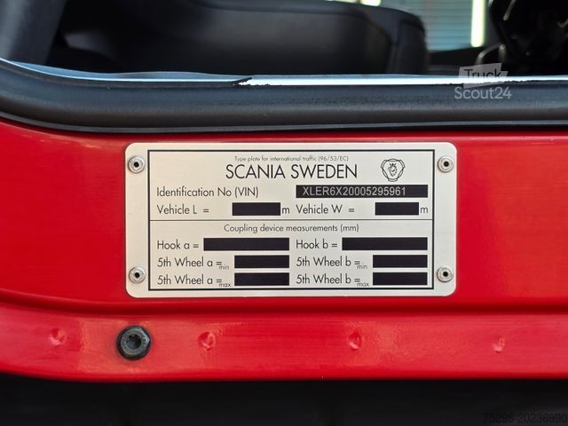 Żuraw samochodowy SCANIA R400 LB6X2*4HNB / Retarder / HIAB / Lenkachse