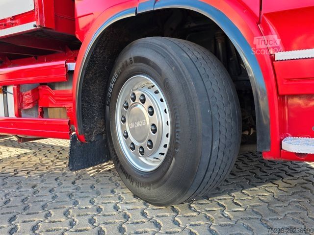Żuraw samochodowy SCANIA R400 LB6X2*4HNB / Retarder / HIAB / Lenkachse