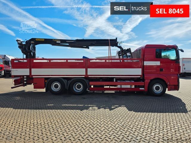 Krautuvas sumontuotas ant sunkvežimio MAN TGX 26.400 6x2-2 LL / Ohne Fernbed. / Lenkachse