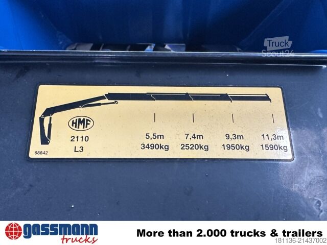 Kamyon üzerine monteli vinç  2110L3-MC