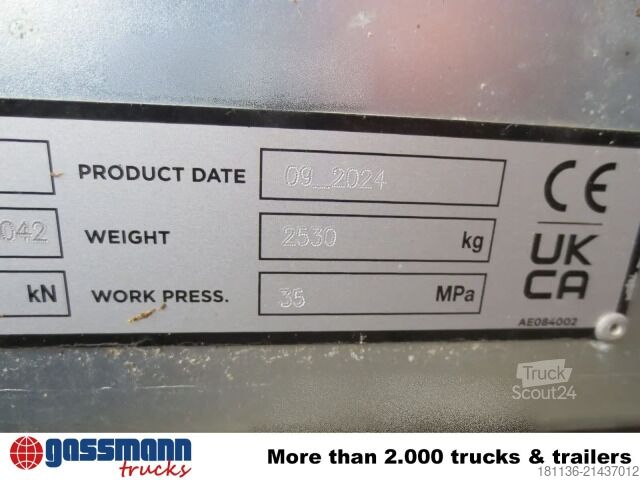 Autocamion cu cârlig pentru containere  T20-60-S Abrollanlage