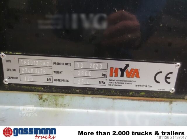 Spezial-LKW  TS2012TAZ Tele-Absetzanlage